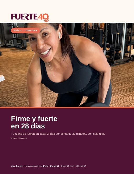 Portada de la guía Firme y fuerte en 28 días